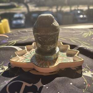 Labradorite Buddha Head Statue